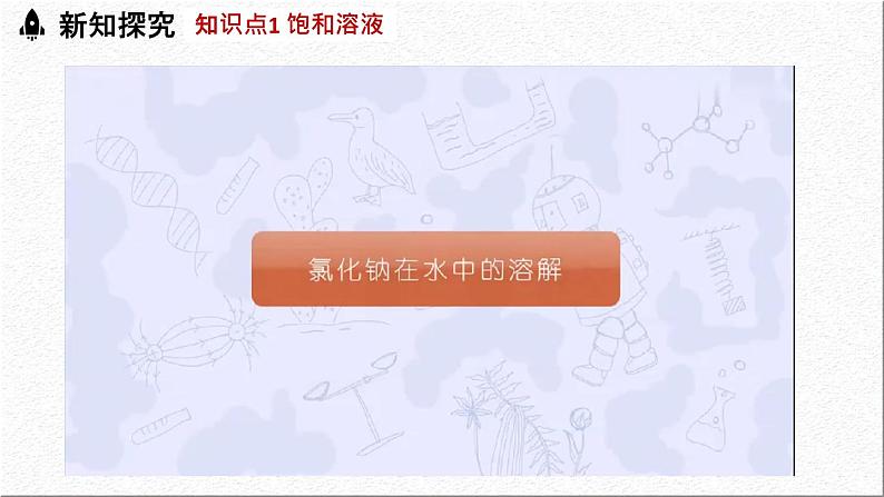 新人教版初中化学第九单元 课题2 溶解度（第一课时）课件第4页