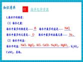 【新教材新課標(biāo)】魯教版化學(xué)九年級(jí)下冊(cè)第八單元單元復(fù)習(xí) 海洋化學(xué)資源的利用（課件+分層練習(xí)）