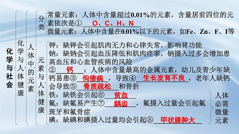 新人教版九年级下册化学第十一单元化学与社会复习课件第3页