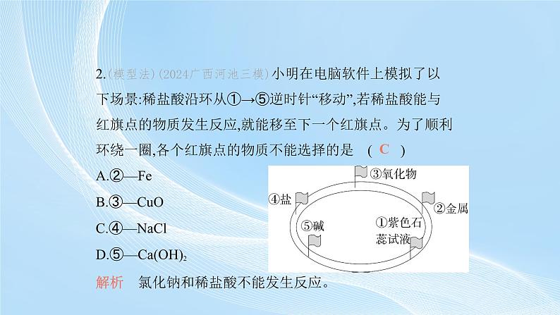 新人教版初中九年级下册化学 实验活动8常见酸、碱的化学性质课件第4页