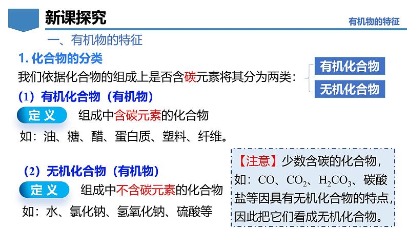 9.1 有机物的常识-初中化学九年级下册同步教学课件（科粤版2024）第6页