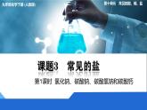 化學下冊 第十單元 課題3 常見的鹽（第1課時）課件+教學設計+導學案