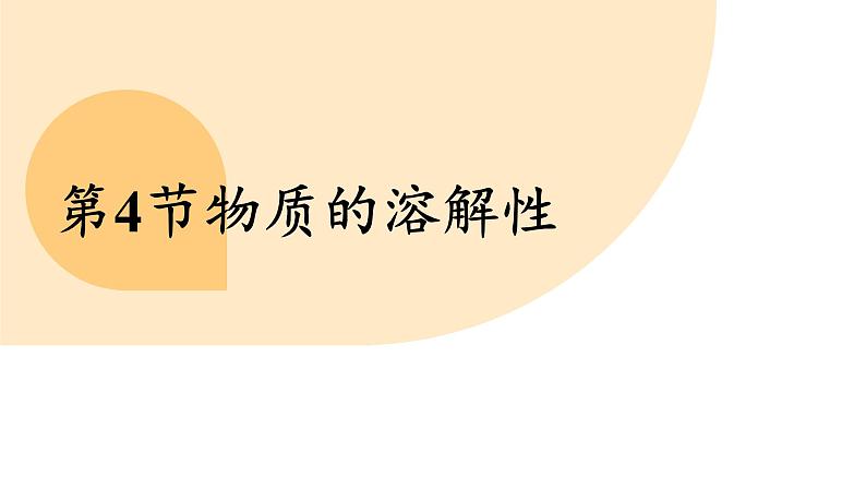 沪教版（2024）九年级化学下册 7.4 物质的溶解性（课件）第2页