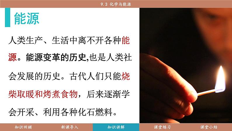 科粤版（2024）九年级化学下册9.3 化学与能源（课件）第4页