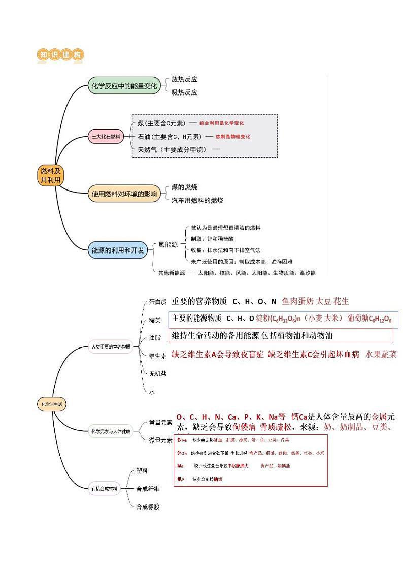 专题04 化学与社会发展（讲练）-2024年中考化学二轮复习讲练测（全国通用）（学生版）第3页