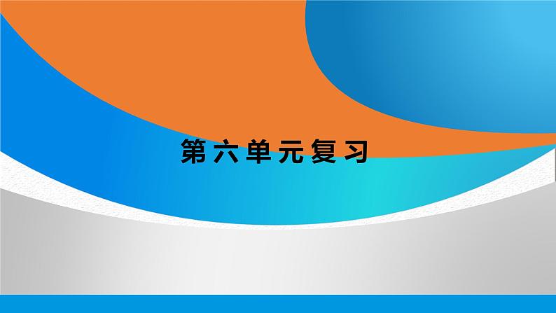 人教版初中化学上册 第六单元碳和碳的氧化物复习课件第1页