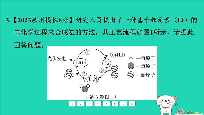 福建省2024中考化学2专题突破篇第25课时工艺流程图题课后练本课件第8页