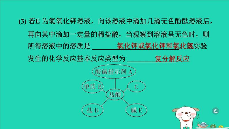 辽宁省2024中考化学第一部分身边的化学物质物质5常见的酸碱盐第1课时常见的酸和碱课件第8页