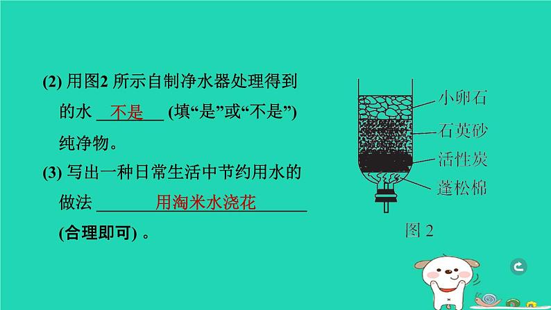 辽宁省2024中考化学第一部分身边的化学物质物质3水溶液第1课时水课件第8页