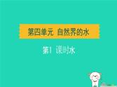 湖北省2024中考化学第四单元自然界的水第1课时水课件