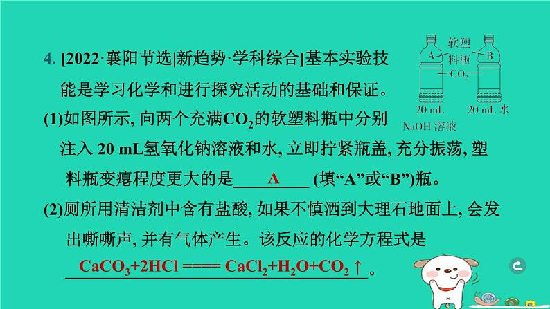 湖北省2024中考化学第十单元酸和碱第1课时常见的酸和碱课件第8页