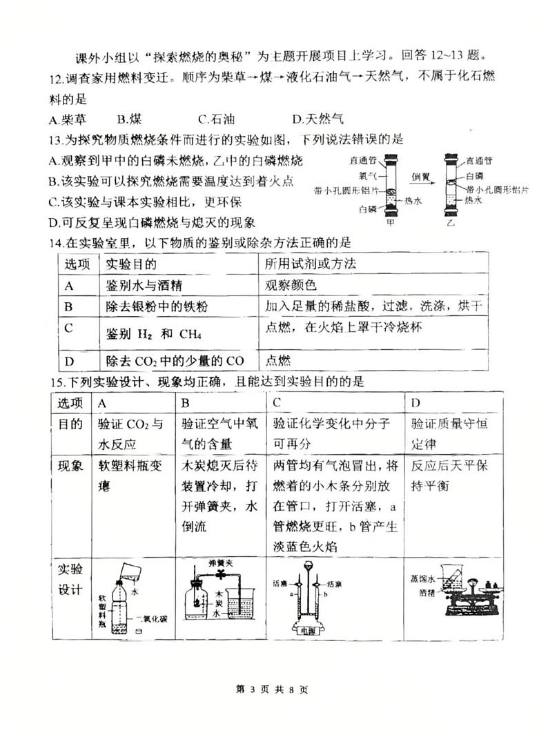 2025文园开学考第3页