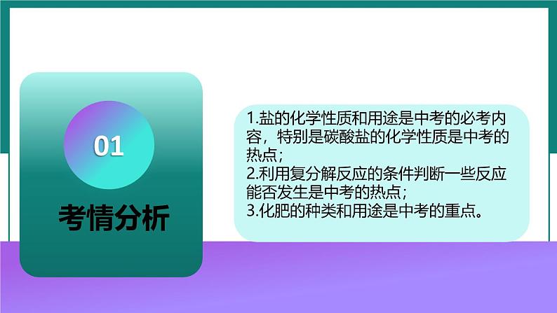 （人教版）中考化学一轮复习考点串讲课件 第十一单元++盐和化肥第3页