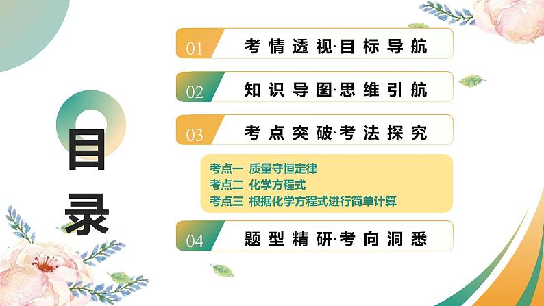 专题03 质量守恒定律 化学方程式（课件）-2025中考化学一轮复习讲义+课件第2页