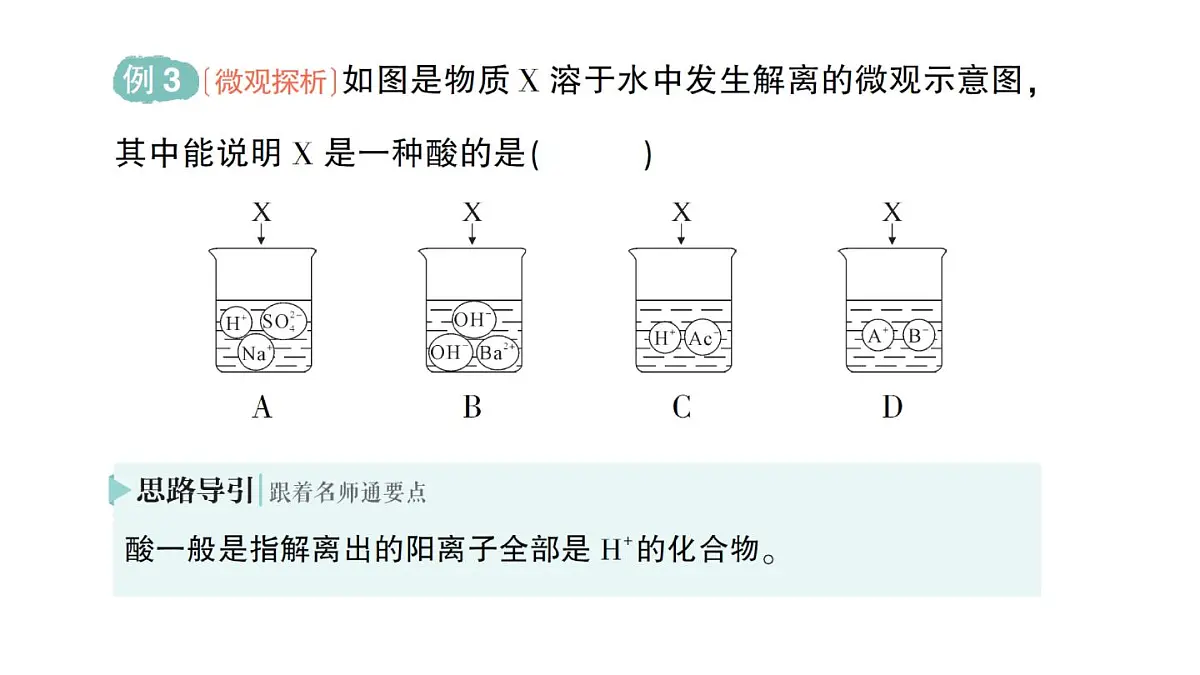 初中化学新人教版九年级下册第十单元课题2 常见的酸和碱作业课件2025春第8页