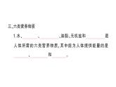 初中化學新人教版九年級下冊第十一單元課題1 化學與人體健康作業(yè)課件（2025春）