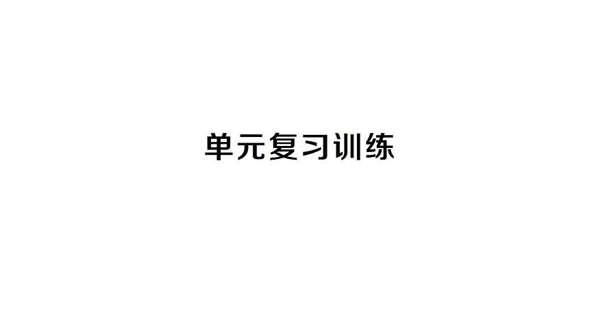 初中化学新人教版九年级下册第九单元复习训练课堂作业课件2025春第1页