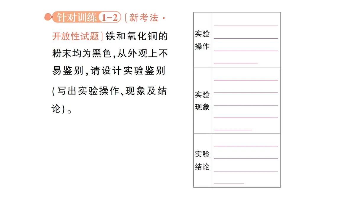 初中化学新人教版九年级下册第十单元实验活动八 常见酸、碱的化学性质作业课件2025春第8页