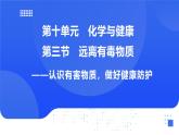 【新教材】魯教版化學(xué)九年級下冊第十單元第三節(jié)《遠(yuǎn)離有毒物質(zhì)》課件