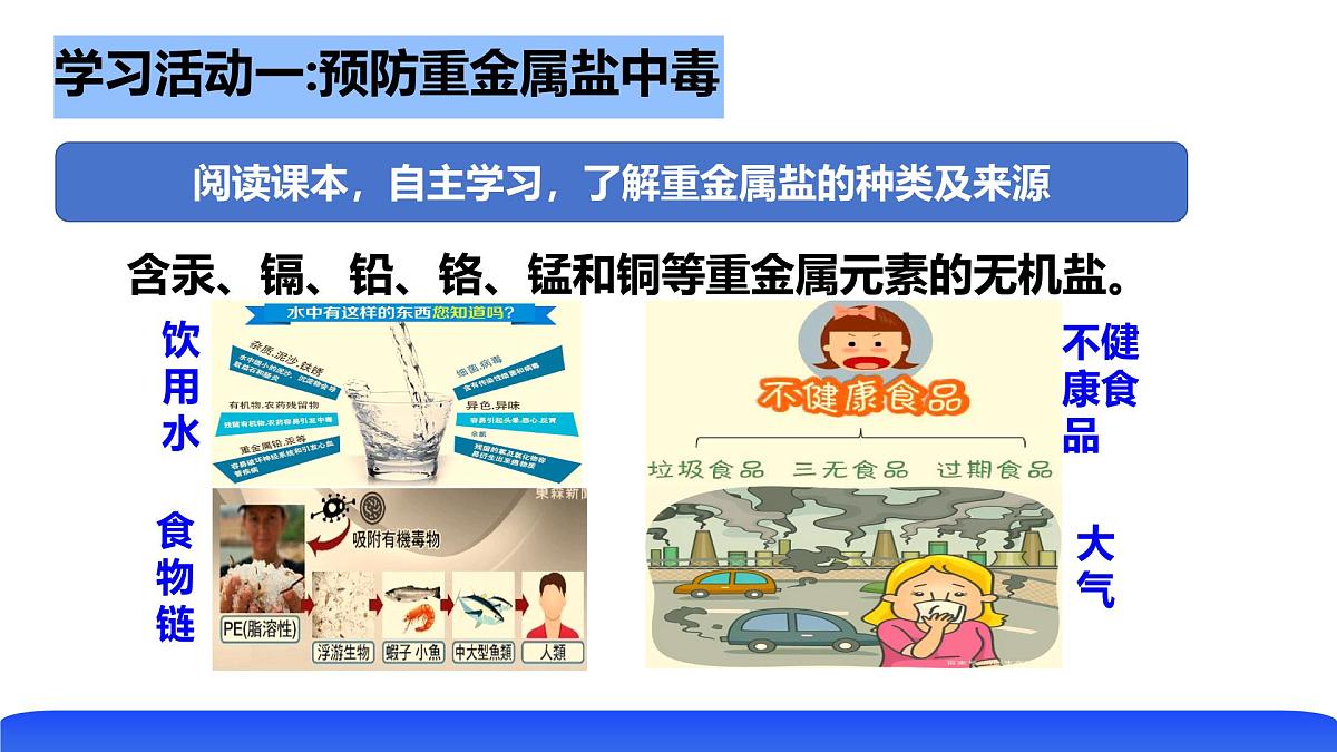【新教材】鲁教版化学九年级下册第十单元第三节《远离有毒物质》课件第4页