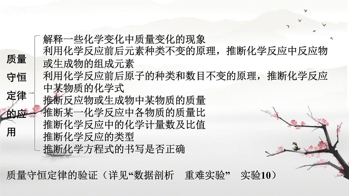 2025年河北中考化学总复习——质量守恒定律 课件第5页