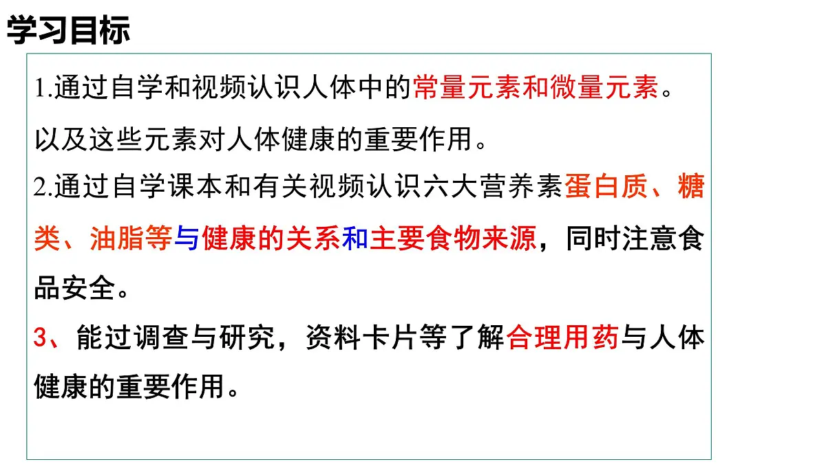 11.1化学元素与人体健康---2024-2025学年九年级化学人教版（2024）下册 课件第2页