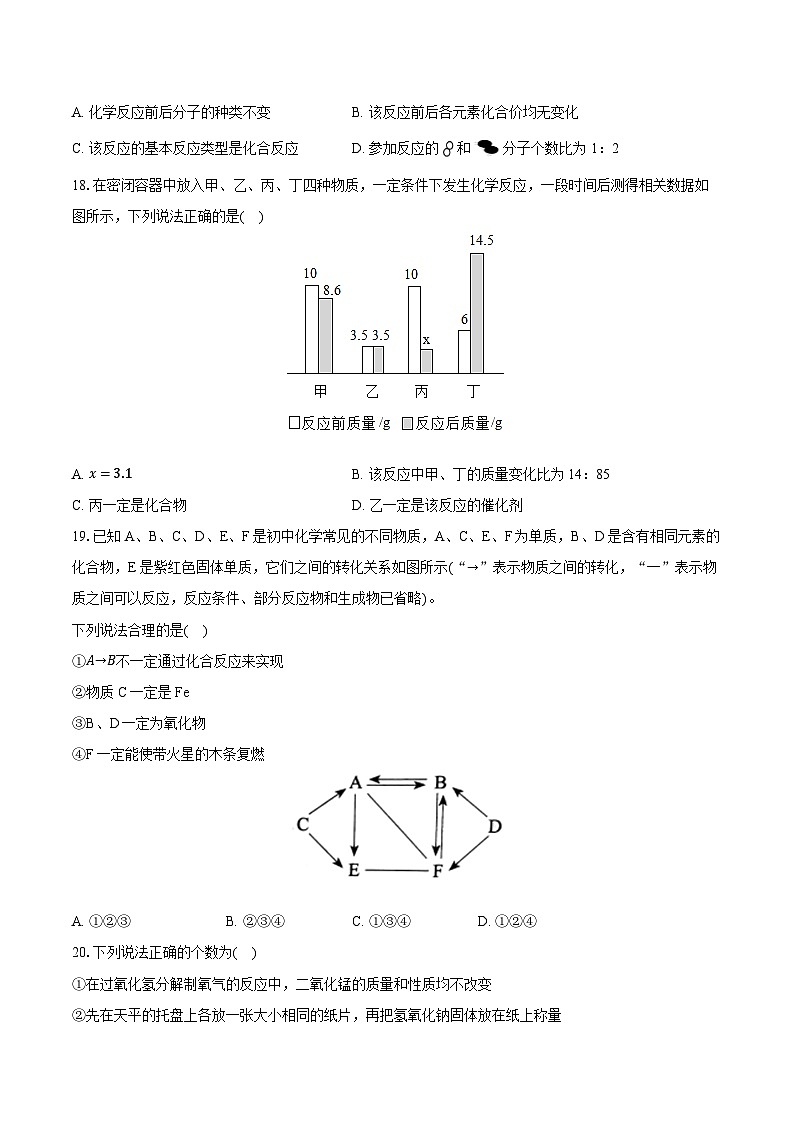 云南省昆明市实验中学2024-2025学年九年级下学期开学考试化学试卷第3页