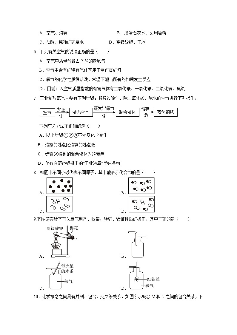 2024-2025学年河北省衡水市安平县八年级下学期开学摸底考化学检测试卷（附答案）第2页