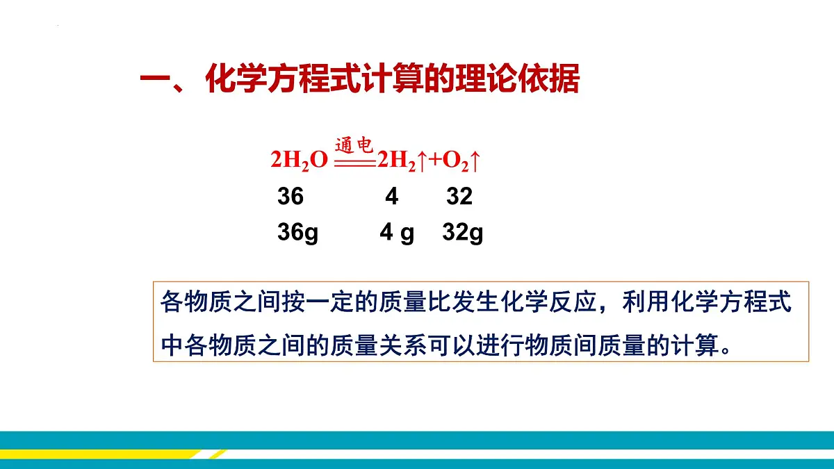 5.3化学反应中的有关计算课件-九年级化学鲁教版上册第5页