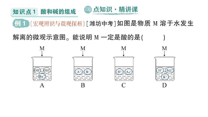 初中化学新科粤版九年级下册8.3 酸和碱反应作业课件2025春第2页