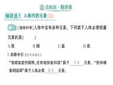 初中化學(xué)新科粵版九年級(jí)下冊(cè)9.4 化學(xué)與健康作業(yè)課件2025春