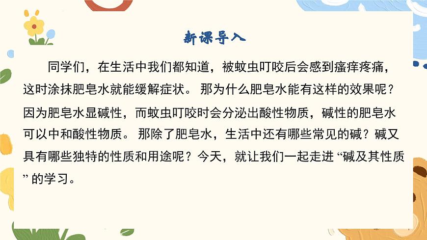 7.2 碱及其性质-2024-2025学年九年级化学鲁教版（2024）下册 课件第4页