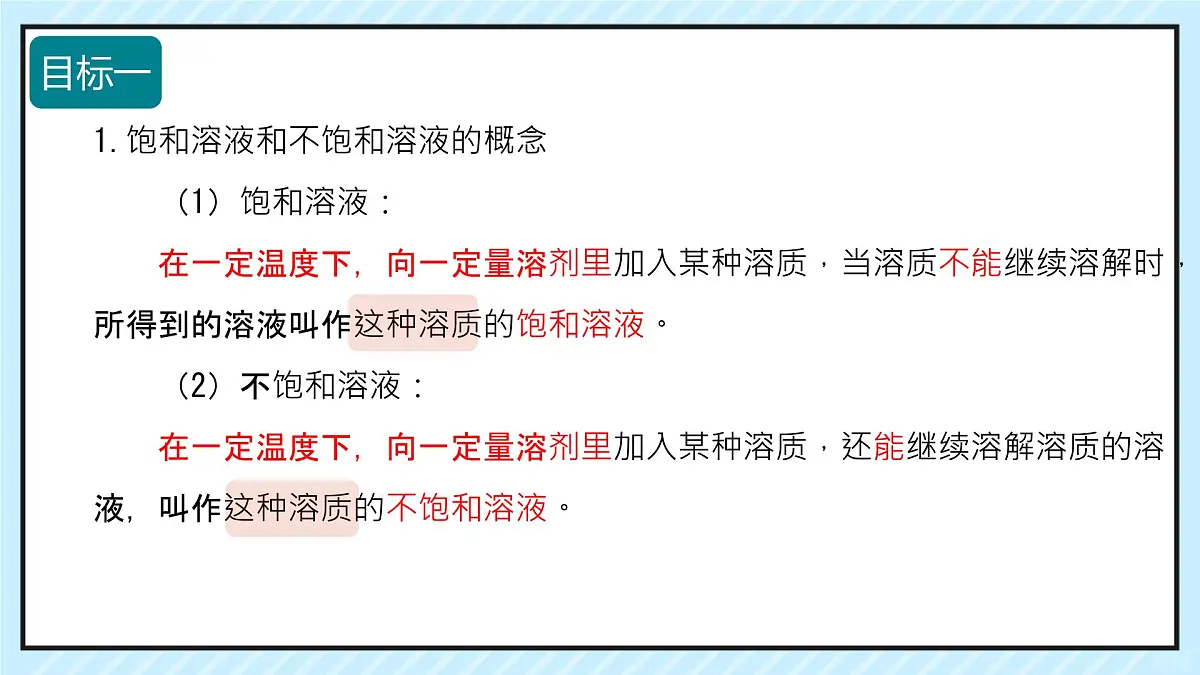 9.2 溶解度（课时1）课件 2025学年九年级化学下学期（人教版）第6页