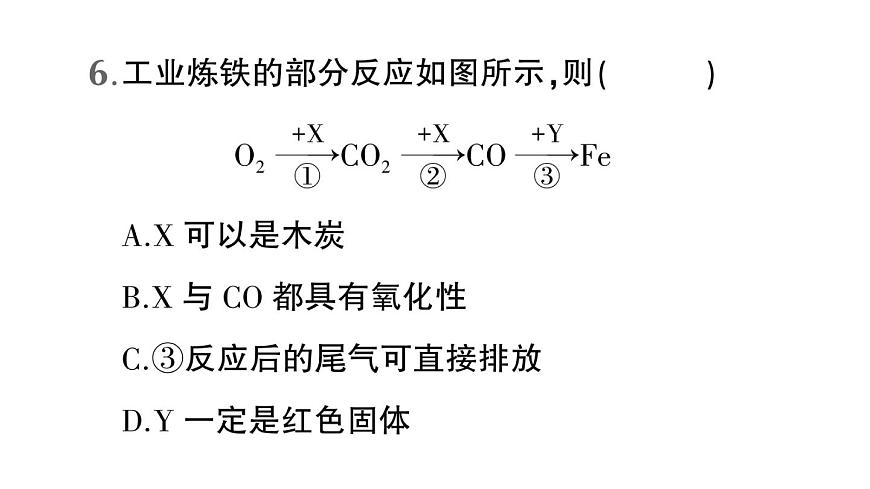 初中化学新科粤版九年级下册第六单元测试题作业课件2025春第8页