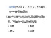 初中化學(xué)新科粵版九年級下冊第九單元測試題作業(yè)課件2025春