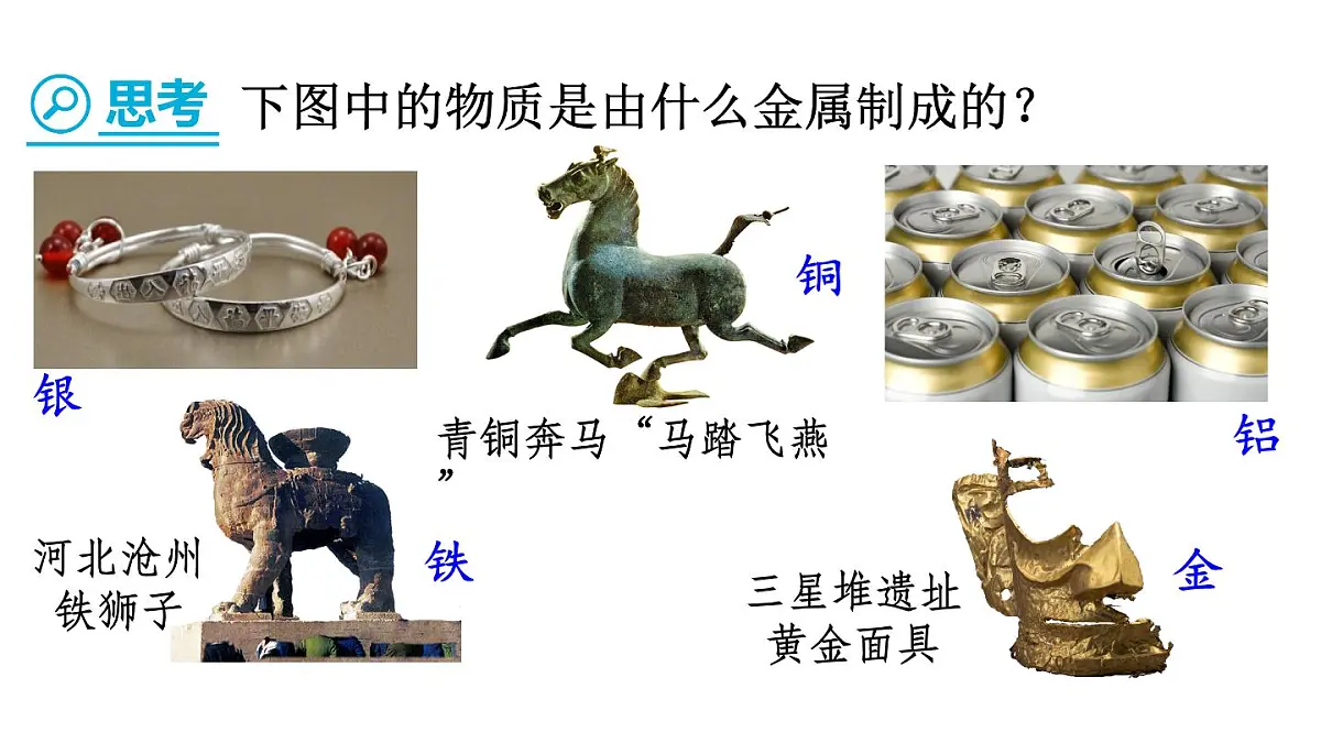 初中化学新科粤版九年级下册6.1 金属的物理性质教学课件2025春第4页