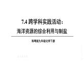 初中化學(xué)新科粵版九年級(jí)下冊(cè)7.4 跨學(xué)科實(shí)踐活動(dòng)：海洋資源的綜合利用與制鹽教學(xué)課件2025春