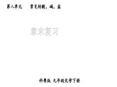 初中化學新科粵版九年級下冊第八章章末復習教學課件2025春
