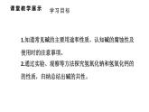 初中化學(xué)新科粵版九年級(jí)下冊(cè)8.2第3課時(shí) 常見的堿 堿的化學(xué)性質(zhì)教學(xué)課件2025春