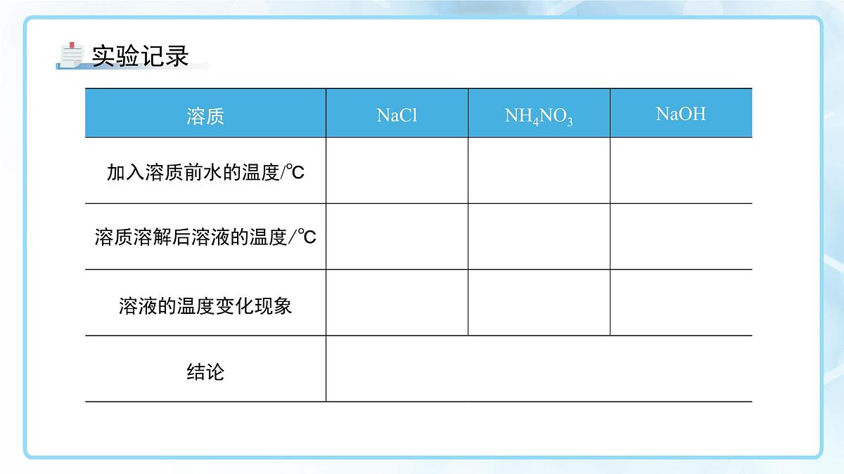 课题1 溶液及其应用 第2课时 课件 化学人教版（2024）九年级下册第5页