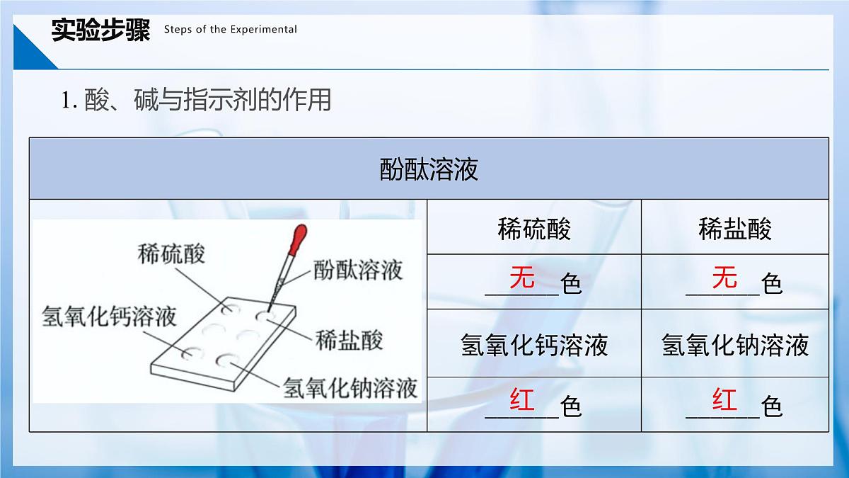 实验活动8 常见酸、碱的化学性质（同步课件） 第5页
