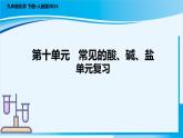 《第十單元常見的酸、堿、鹽整理與提升》課件-2024-2025學年人教版2024九年級化學下冊