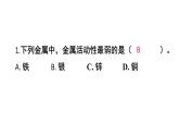 初中化學(xué)新人教版九年級下冊第八單元課題2練習(xí)與應(yīng)用教學(xué) 課件2025春