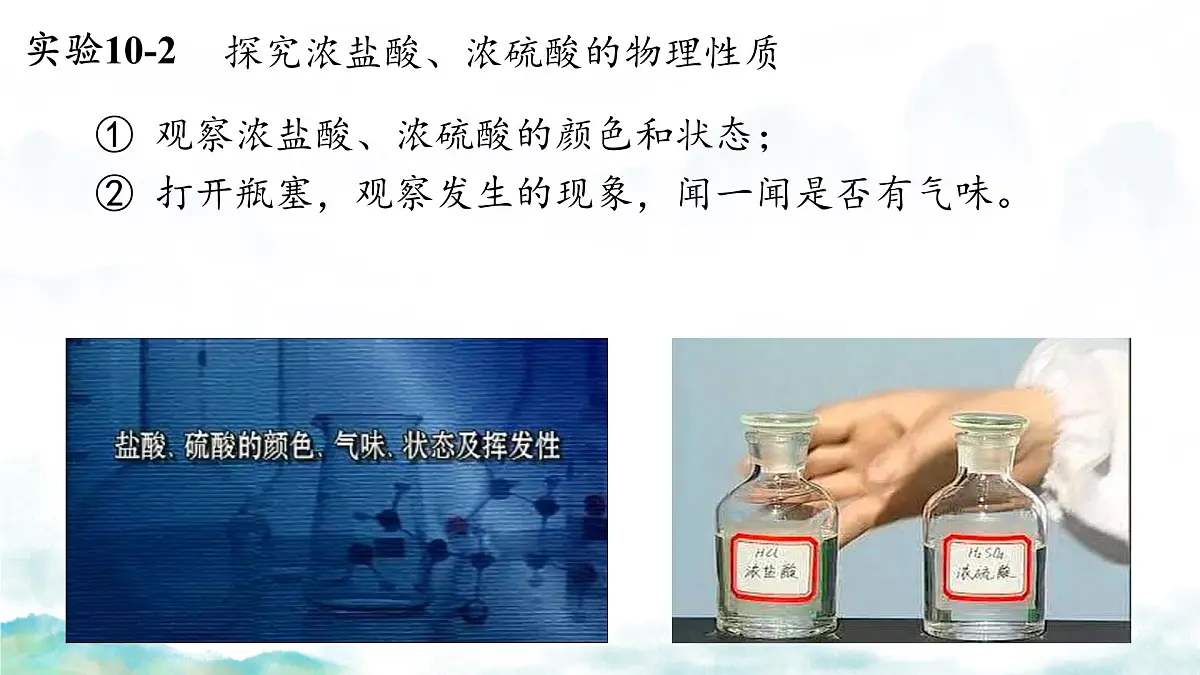 第十单元课题2 常见的酸和碱课件-2024-2025学年九年级化学人教版下册第6页