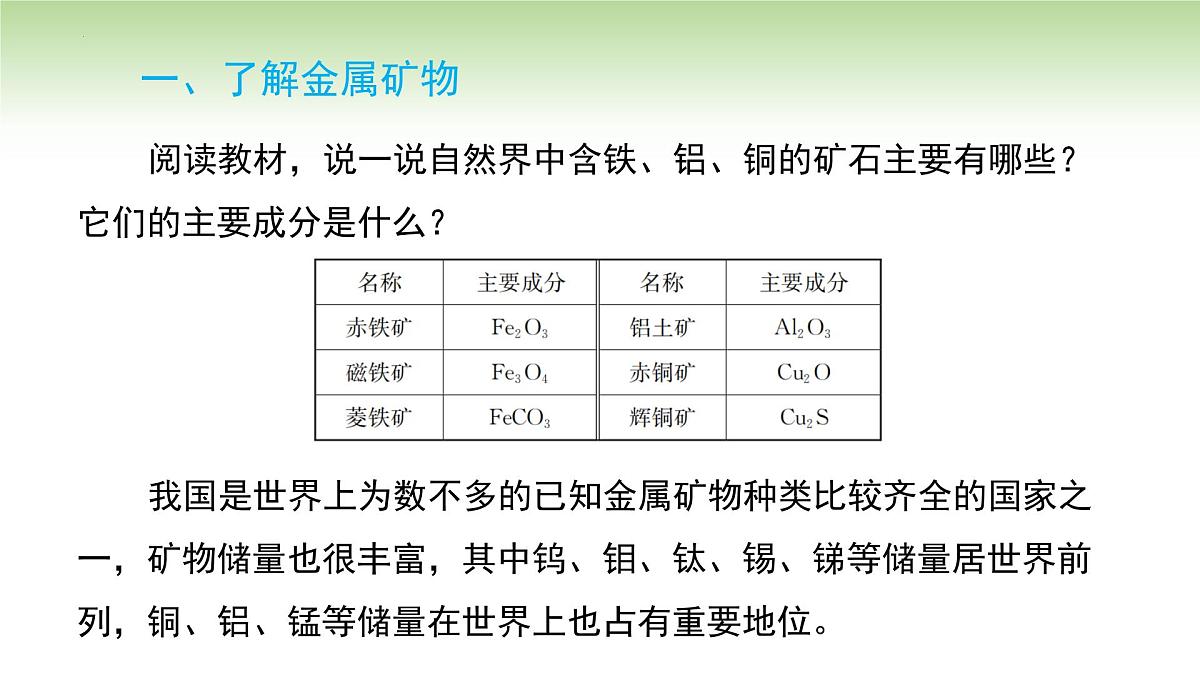 8.3金属资源的利用和保护课件---2024--2025学年九年级化学人教版(2024)下册第7页