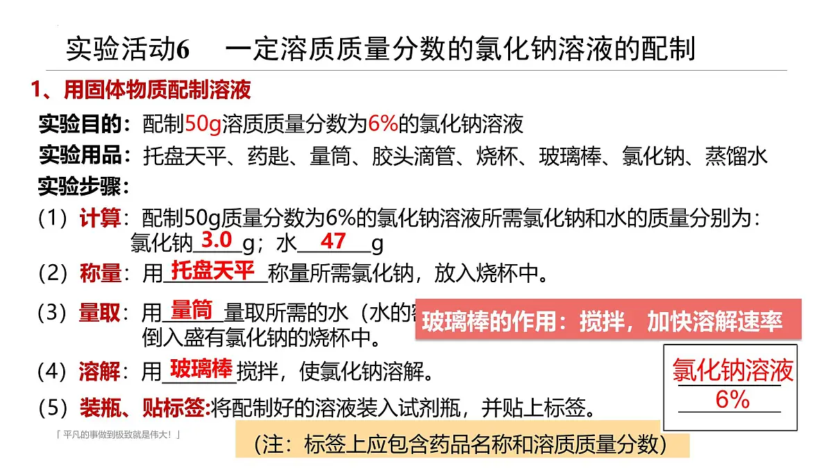 9.3溶质的质量分数（第3课时）课件---2024-2025学年九年级化学人教版（2024）下册第6页