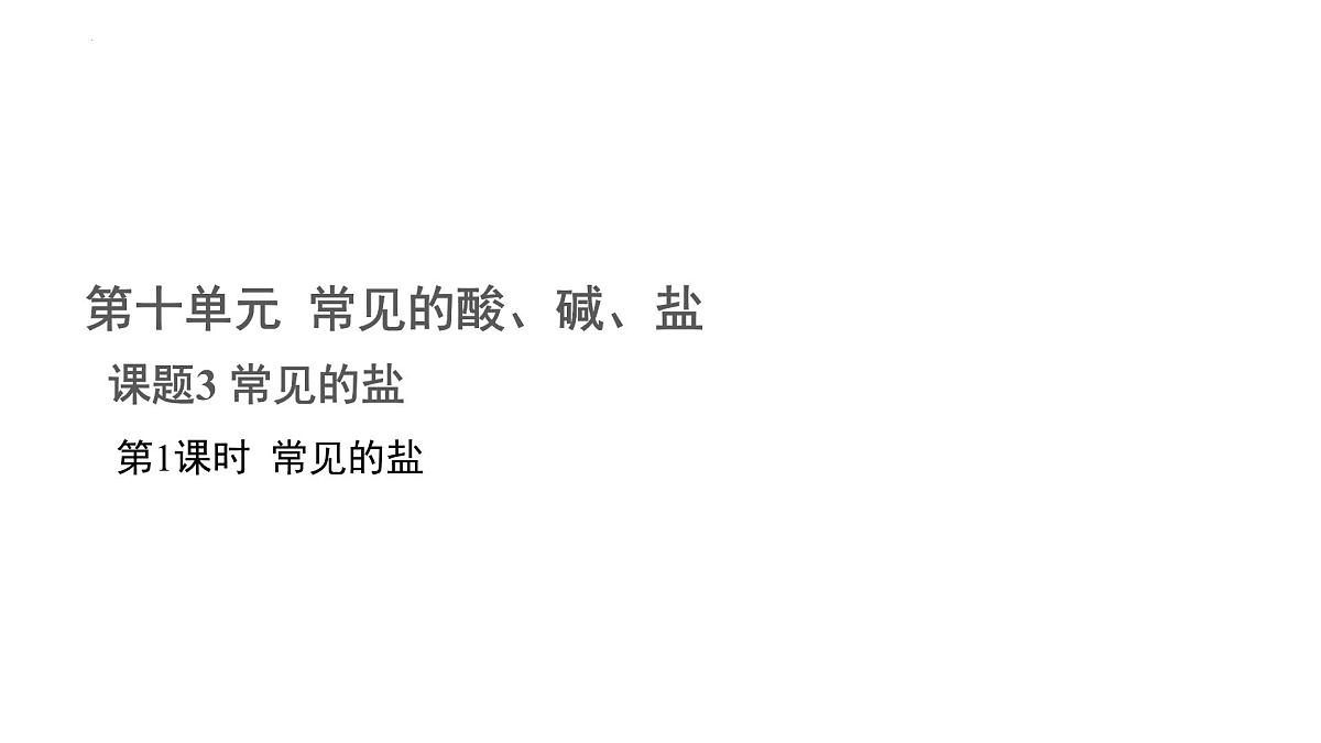 10.3 常见的盐课件---2024-2025学年九年级化学人教版(2024)下册第1页