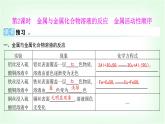 粵科版九年級(jí)化學(xué)下冊(cè)第六單元6.2金屬的化學(xué)性質(zhì)第二課時(shí)金屬與金屬化合物溶液的反應(yīng)金屬活動(dòng)性順序課件