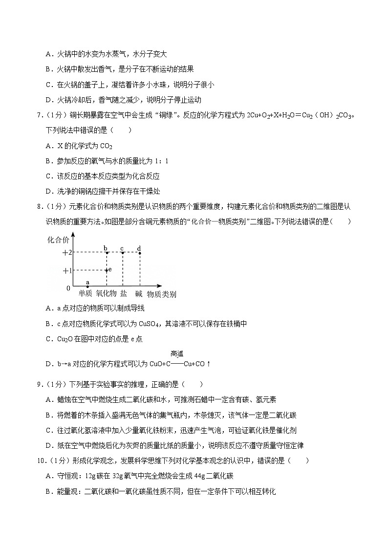 吉林省长春市农安县2024-2025学年九年级上学期期末考试化学试卷第2页