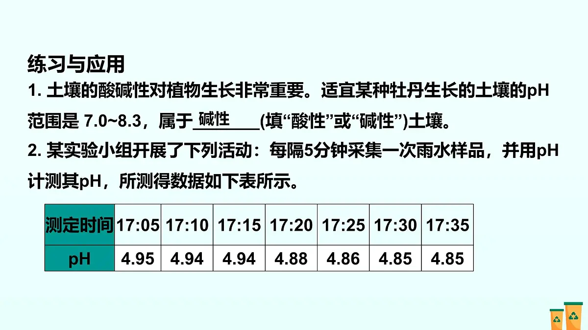 10.第十单元 常见的酸、碱、盐（人教版）-2025版中考化学三轮复习（回归教材）课件第6页